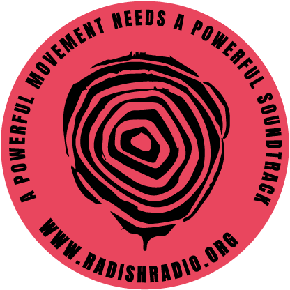 Radish Radio Sticker