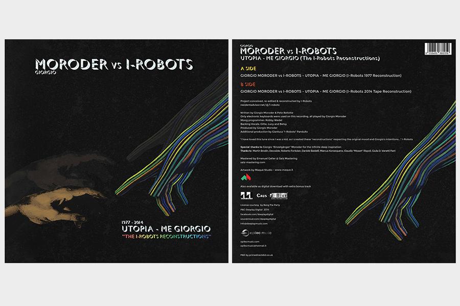 Giorgio Moroder Reconstruction - Album Design
